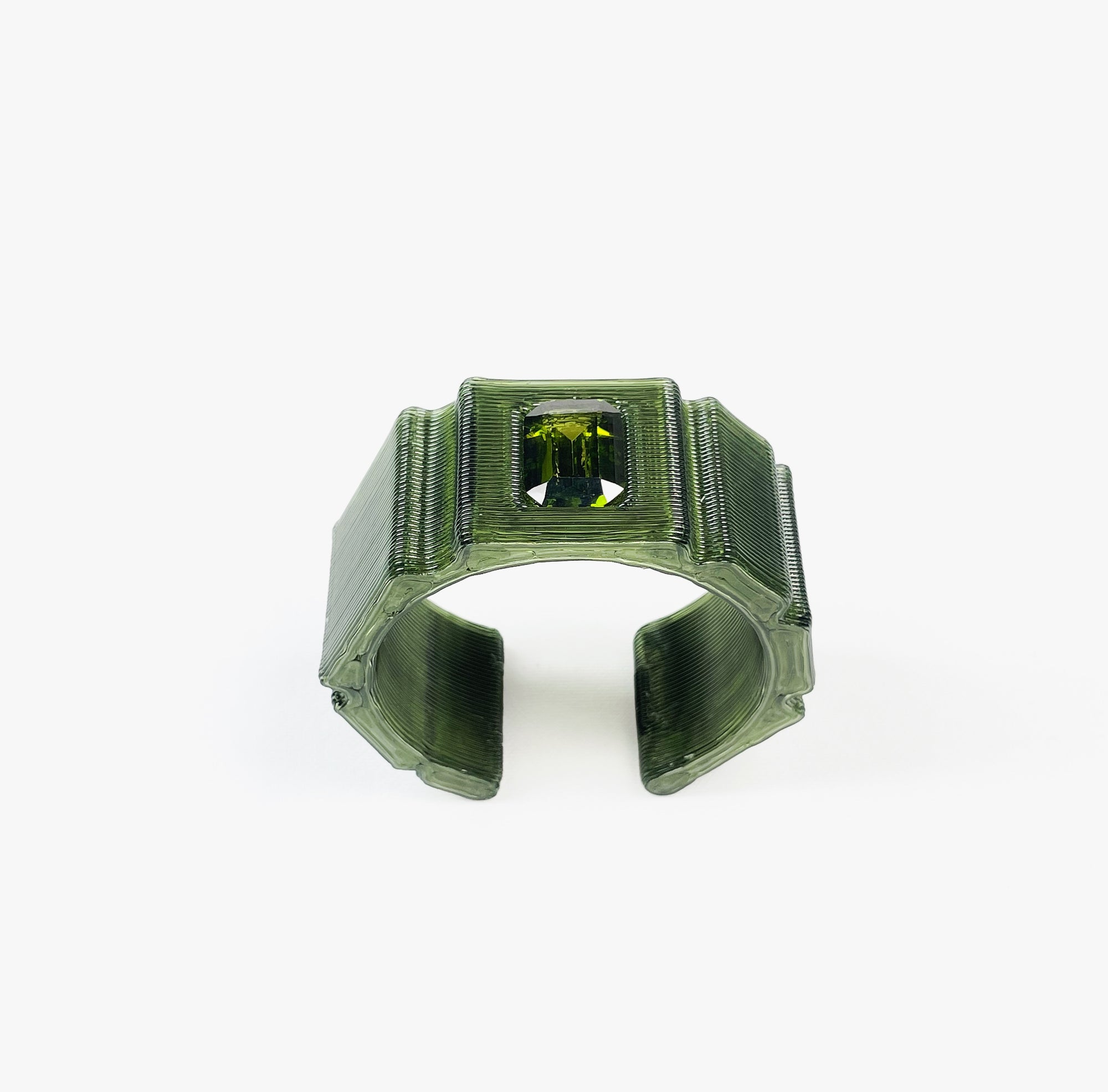 Green on green bracelet