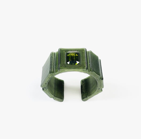 Green on green bracelet