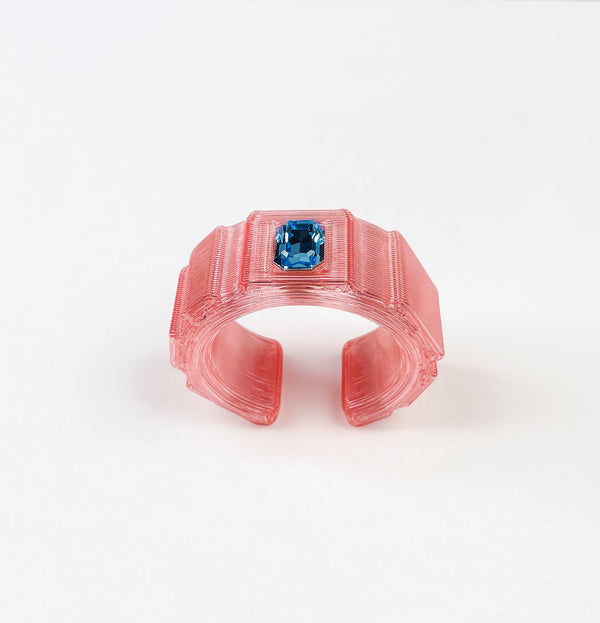 Pink & blue bracelet