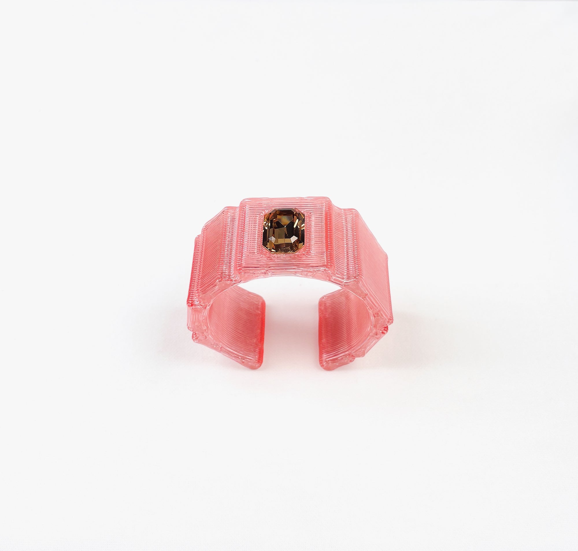 Pink & brown bracelet