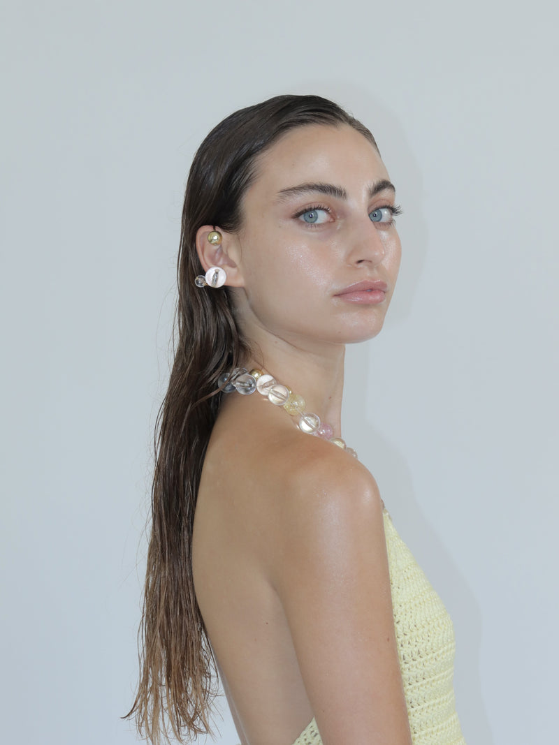 Gold Elf earring
