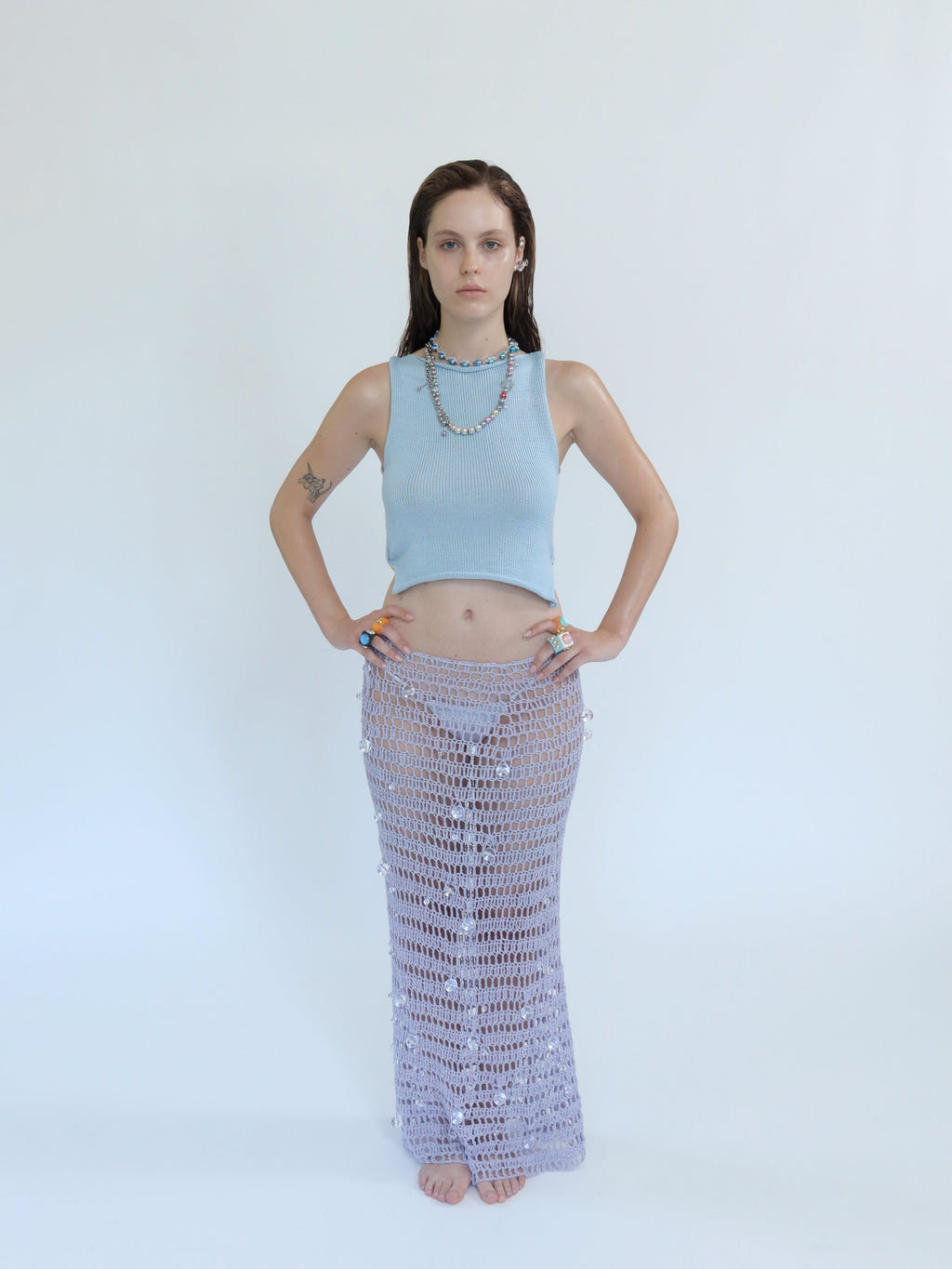 Mermaid maxi skirt