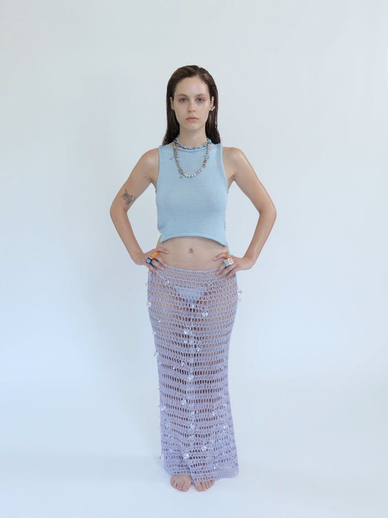 Mermaid maxi skirt